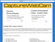 Tablet Screenshot of capturewebcam.com